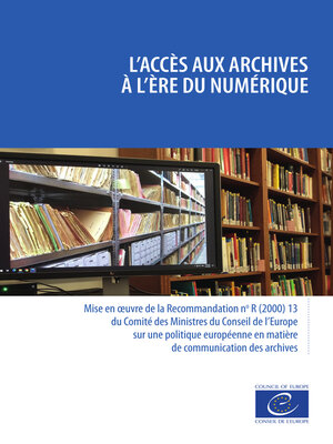 cover image of L'accès aux archives à l'ère du numérique